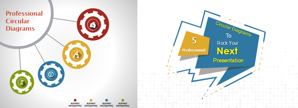 5 Professional Circular Diagrams To Rock Your Next Presentation