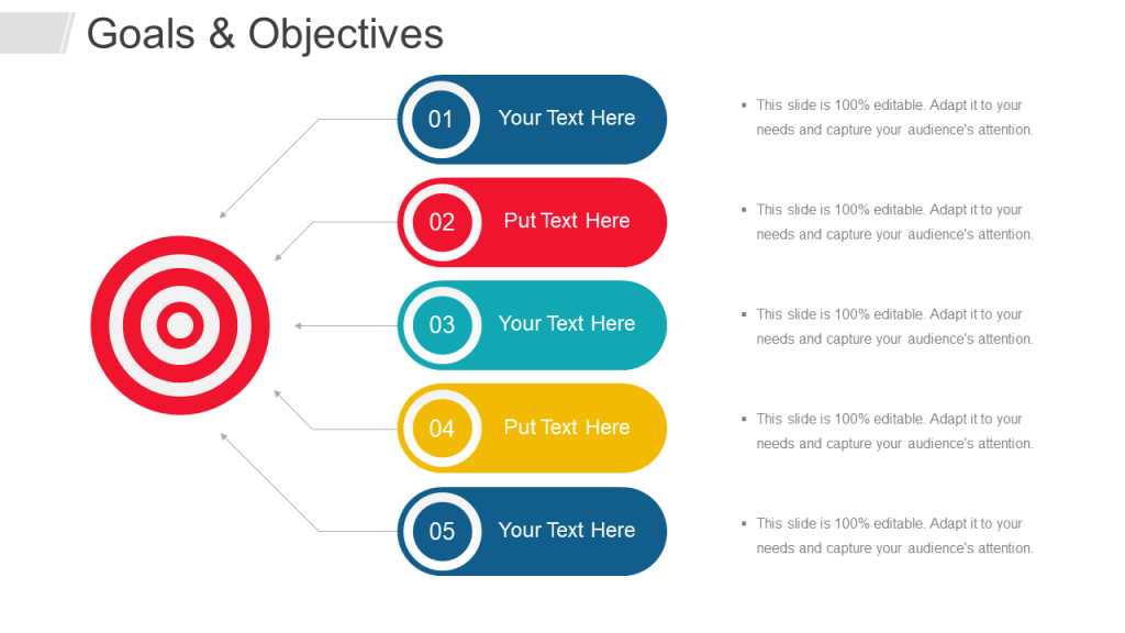 Goals And Objectives PPT PowerPoint Presentation Layouts Designs Download