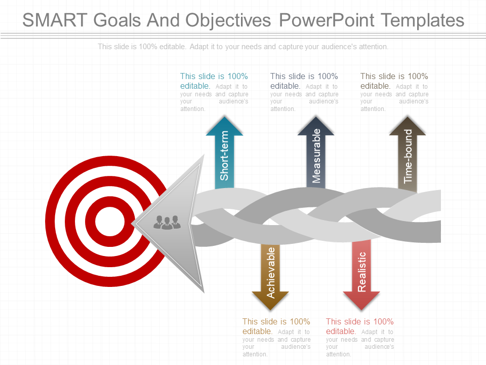 Smart Goals And Objectives PowerPoint Templates