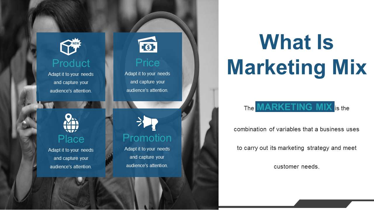 What Is Marketing Mix PowerPoint Slides