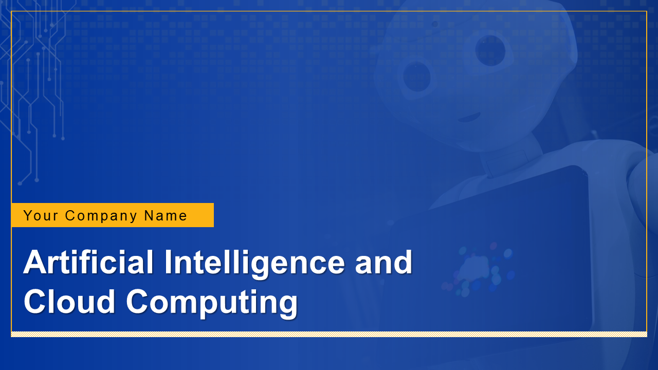 AI and Cloud computing template